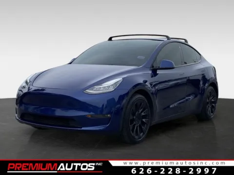 Blue 2022 Tesla Model Y Long Range for sale in South El Monte, CA