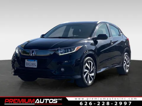 Black 2019 Honda HR-V Sport for sale in South El Monte, CA