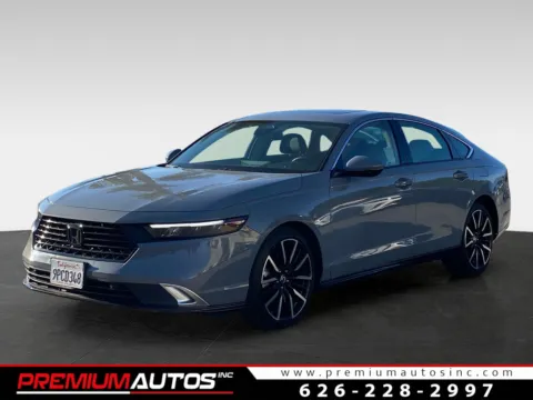Gray 2024 Honda Accord Hybrid Touring for sale in South El Monte, CA