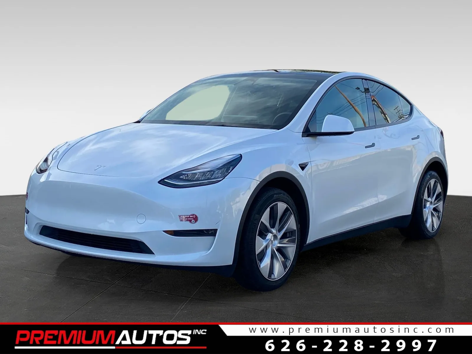 White 2023 Tesla Model Y long range for sale in South El Monte, CA