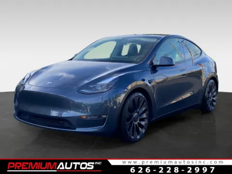 Silver 2021 Tesla Model Y Performance for sale in South El Monte, CA
