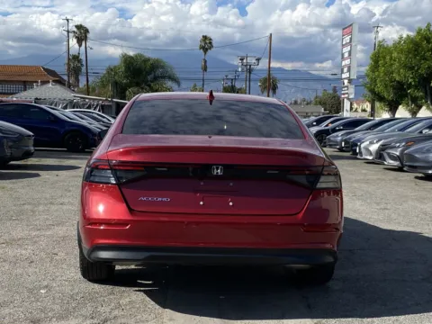 Another view of 2024 Honda Accord LX for sale in South El Monte, CA at Premium Autos - El Monte