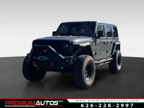 Gray 2021 Jeep Wrangler Unlimited 80th Anniversary Edition for sale in South El Monte, CA