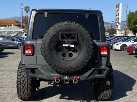 Another view of 2021 Jeep Wrangler Unlimited 80th Anniversary Edition for sale in South El Monte, CA at Premium Autos - El Monte