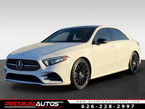 White 2019 Mercedes-Benz A-Class A 220 AMG SPORT PKG for sale in South El Monte, CA