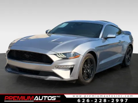 Silver 2022 Ford Mustang EcoBoost for sale in South El Monte, CA