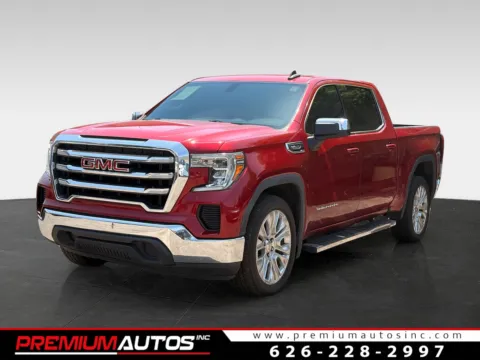 Red 2020 GMC Sierra 1500 SLE for sale in South El Monte, CA