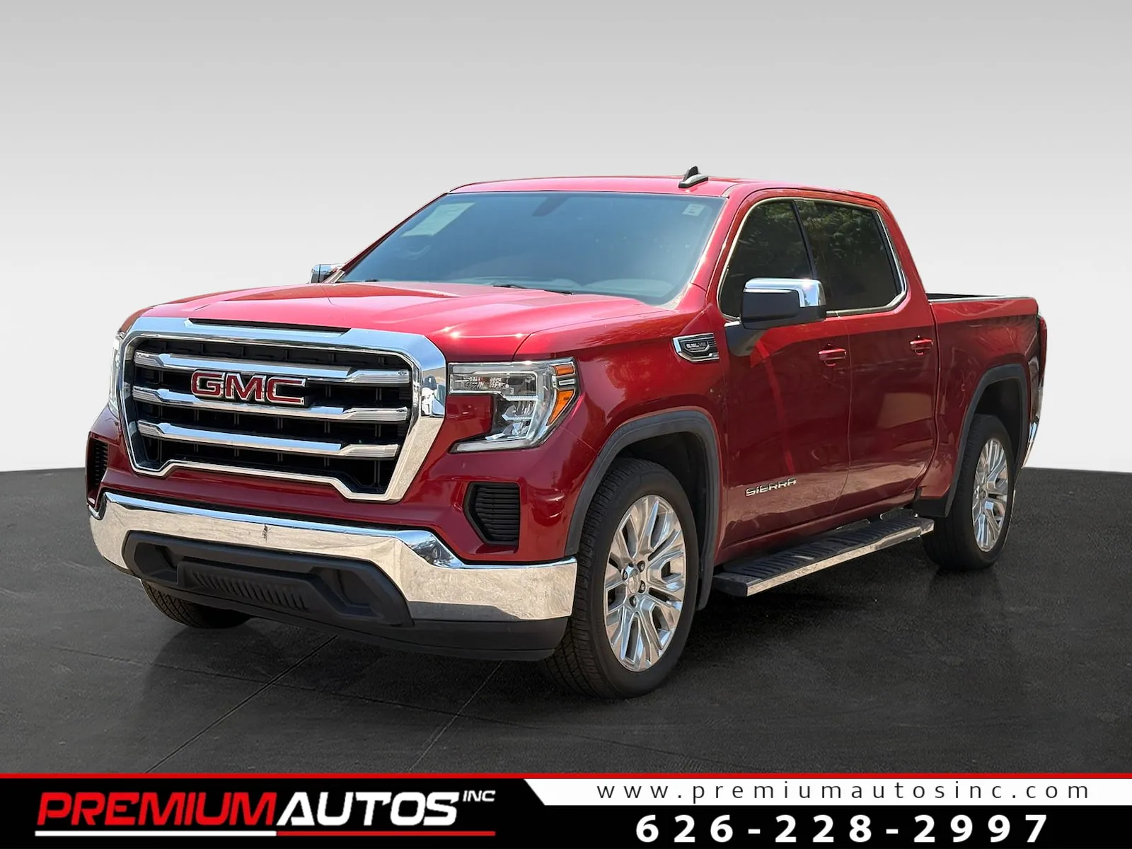 Red 2020 GMC Sierra 1500 SLE for sale in South El Monte, CA