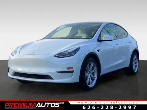 White 2020 Tesla Model Y Long Range for sale in South El Monte, CA
