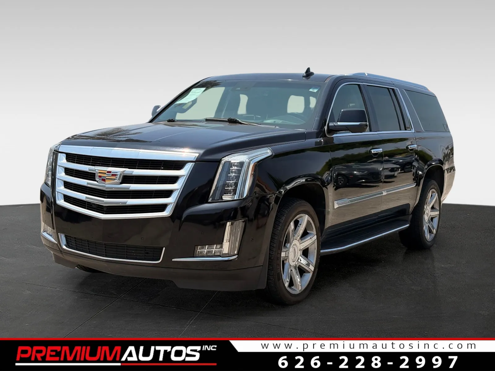 Black 2019 Cadillac Escalade ESV Luxury Trim for sale in South El Monte, CA