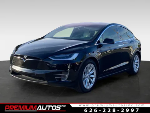 Black 2017 Tesla Model X 75D for sale in South El Monte, CA