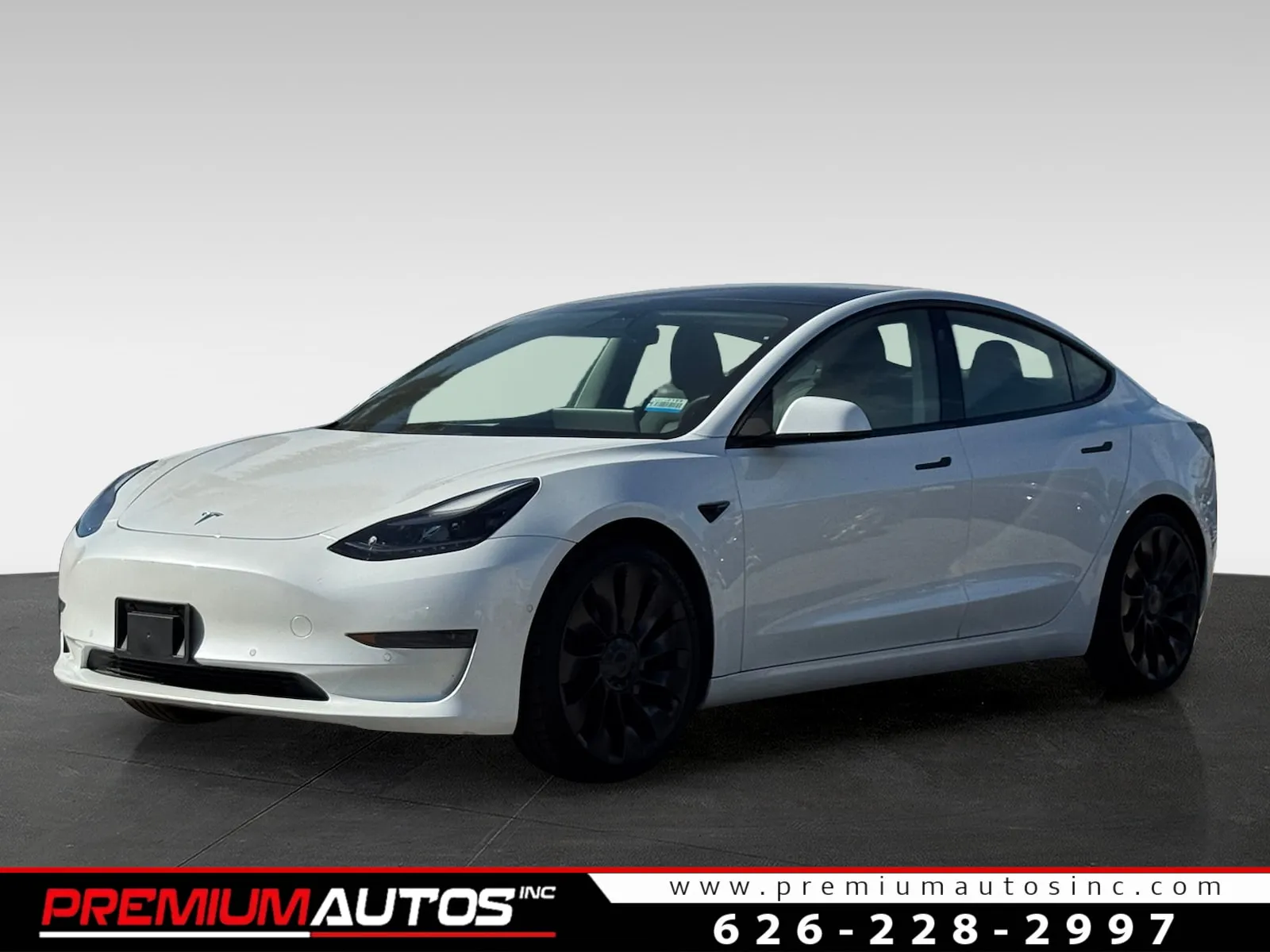 White 2021 Tesla Model 3 Standard Range Plus for sale in South El Monte, CA