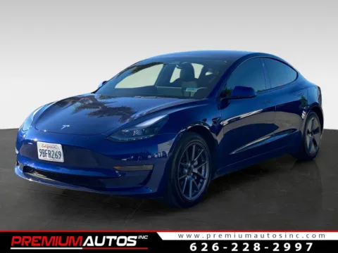 Blue 2022 Tesla Model 3 Long Range for sale in South El Monte, CA