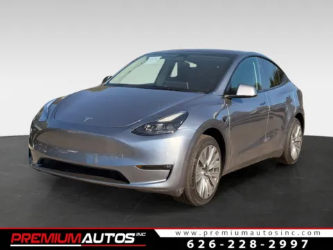 Gray 2025 Tesla Model Y Long Range *at El Monte for sale in South El Monte, CA