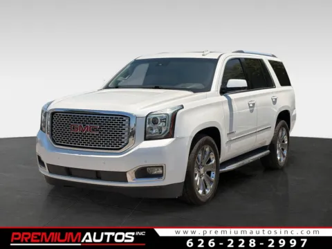 White 2016 GMC Yukon Denali for sale in South El Monte, CA