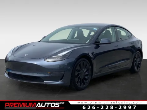 Silver 2021 Tesla Model 3 Performance for sale in South El Monte, CA