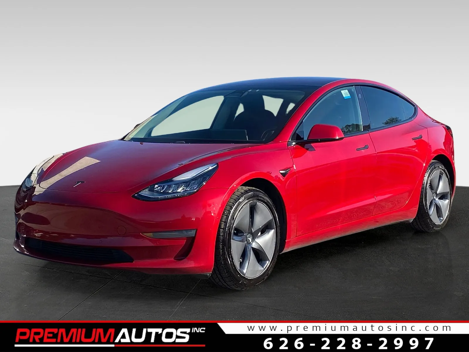 Red 2018 Tesla Model 3 Long Range for sale in South El Monte, CA
