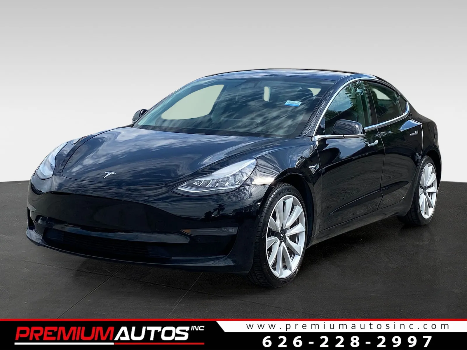 Black 2019 Tesla Model 3 Standard Range Plus for sale in South El Monte, CA
