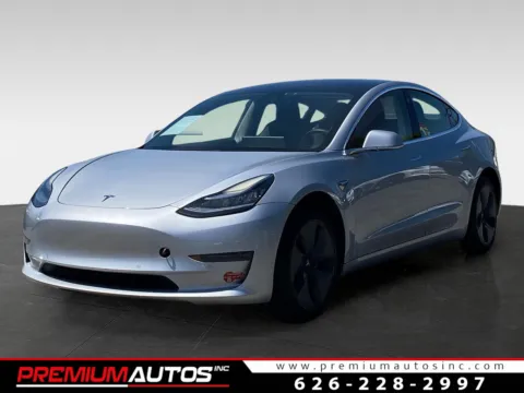 Silver 2017 Tesla Model 3 Long Range for sale in South El Monte, CA