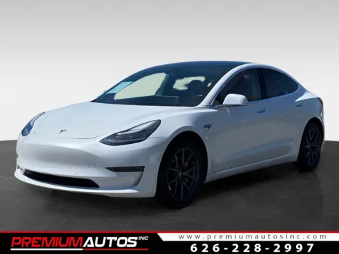 White 2019 Tesla Model 3 Standard Range Plus for sale in South El Monte, CA