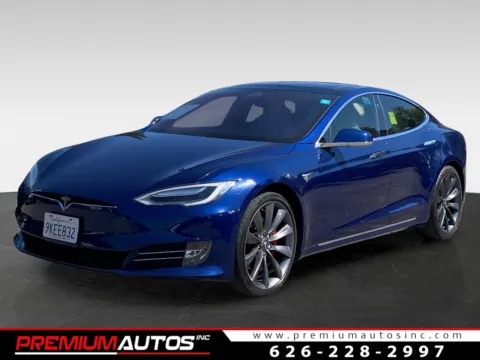 Blue 2017 Tesla Model S P100D for sale in South El Monte, CA