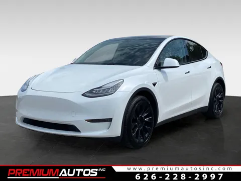 White 2023 Tesla Model Y for sale in South El Monte, CA