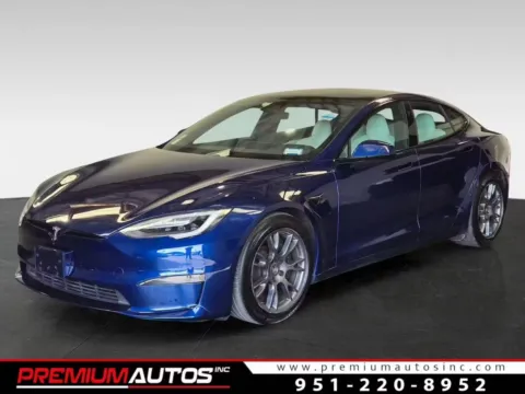 Blue 2021 Tesla Model S Long Range*****REFRESH MODEL**** for sale in South El Monte, CA