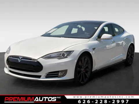 White 2014 Tesla Model S P85D for sale in South El Monte, CA