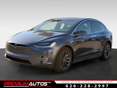 Silver 2017 Tesla Model X 75D for sale in South El Monte, CA