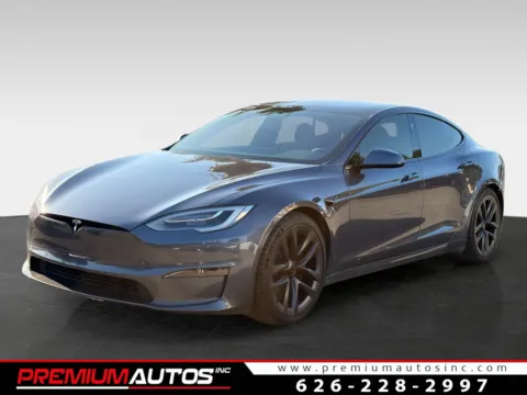 Silver 2021 Tesla Model S Long Range for sale in South El Monte, CA