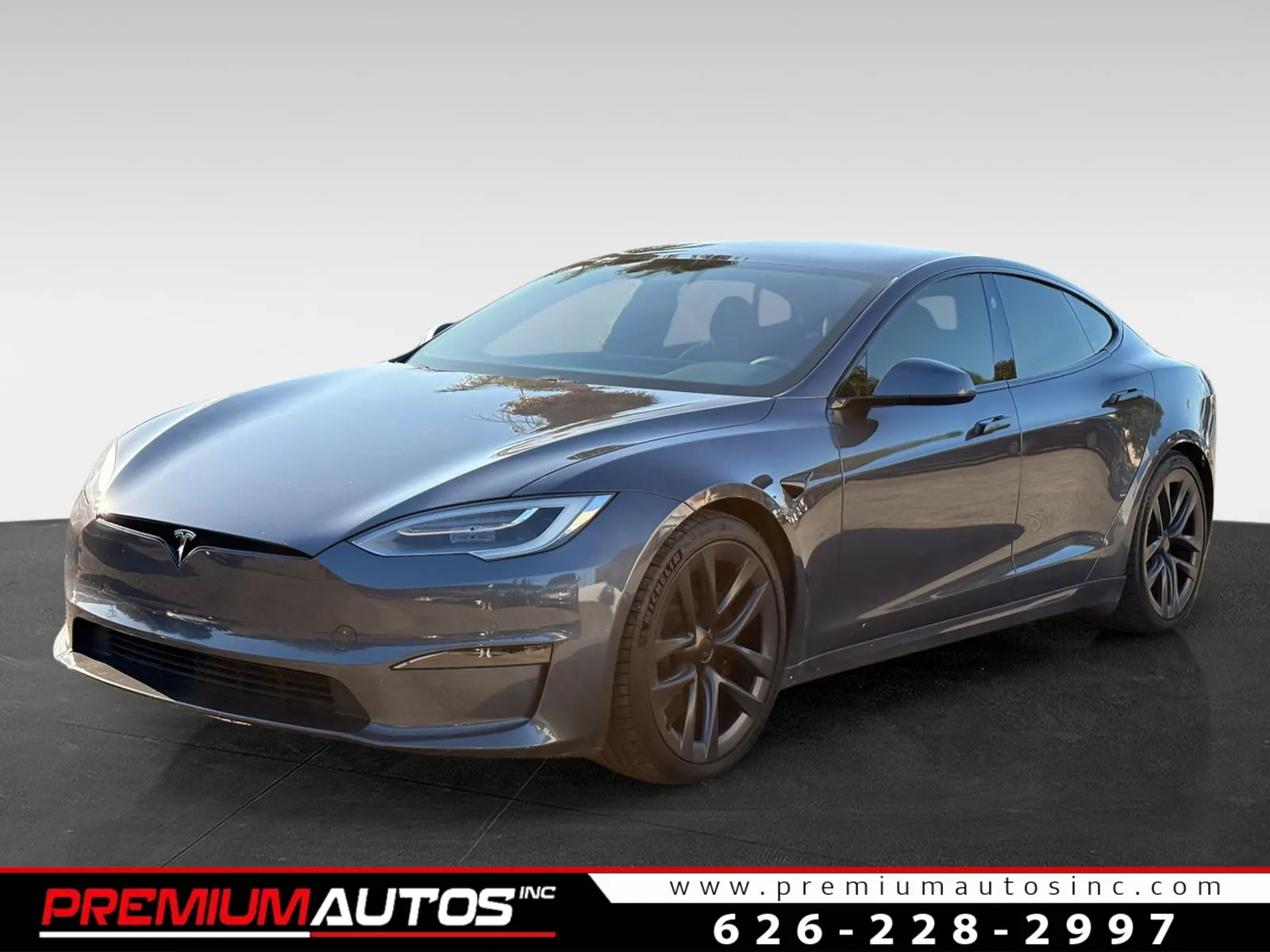 Silver 2021 Tesla Model S Long Range for sale in South El Monte, CA