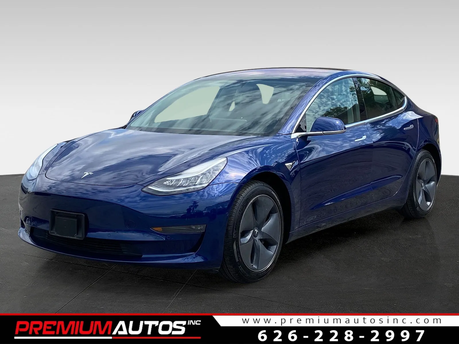 Blue 2019 Tesla Model 3 for sale in South El Monte, CA