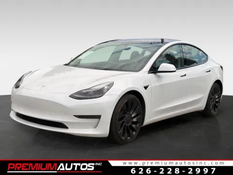 White 2023 Tesla Model 3 Performance for sale in South El Monte, CA