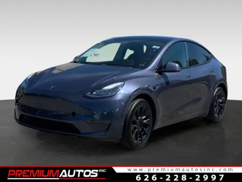 Silver 2020 Tesla Model Y Long Range for sale in South El Monte, CA