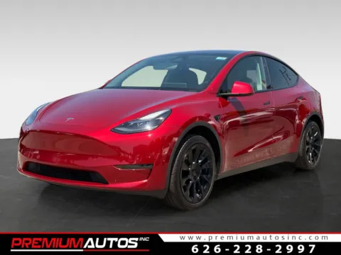 Red 2024 Tesla Model Y for sale in South El Monte, CA