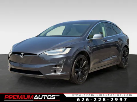 Silver 2019 Tesla Model X Standard Range for sale in South El Monte, CA