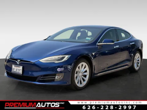 Blue 2018 Tesla Model S 75D for sale in South El Monte, CA