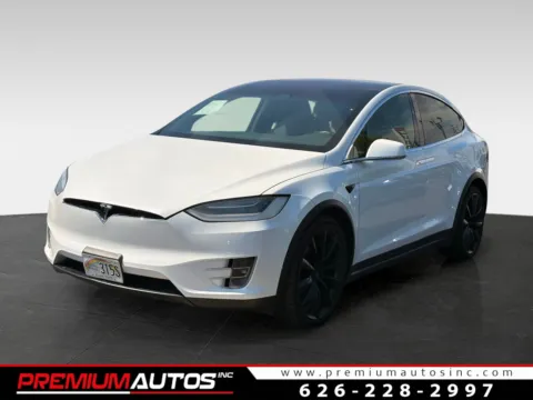 White 2021 Tesla Model X Long Range Plus for sale in South El Monte, CA