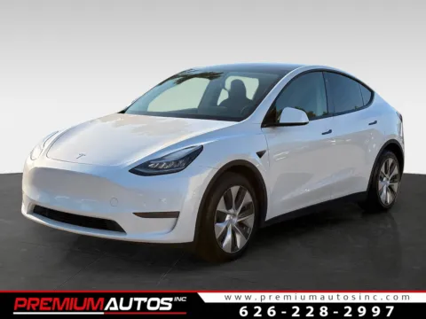 White 2020 Tesla Model Y Long Range for sale in South El Monte, CA