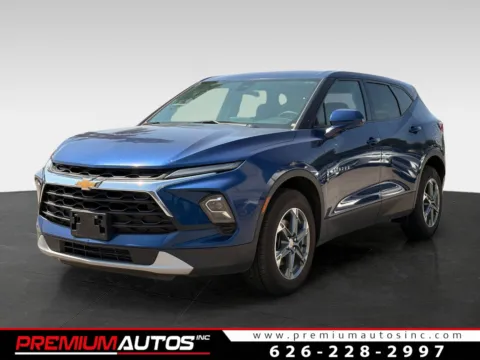 Blue 2023 Chevrolet Blazer LT for sale in South El Monte, CA