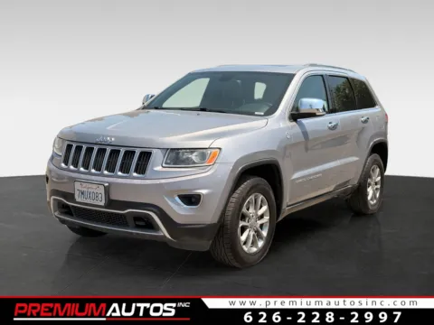 Silver 2015 Jeep Grand Cherokee Limited for sale in South El Monte, CA