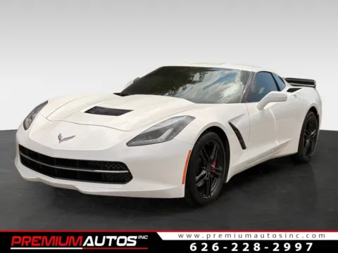 White 2016 Chevrolet Corvette Stingray for sale in South El Monte, CA
