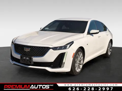 White 2021 Cadillac CT5 Premium Luxury for sale in South El Monte, CA
