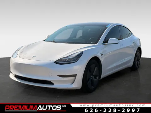 White 2020 Tesla Model 3 Standard Range Plus for sale in South El Monte, CA