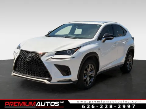 White 2021 Lexus NX 300 F SPORT for sale in South El Monte, CA