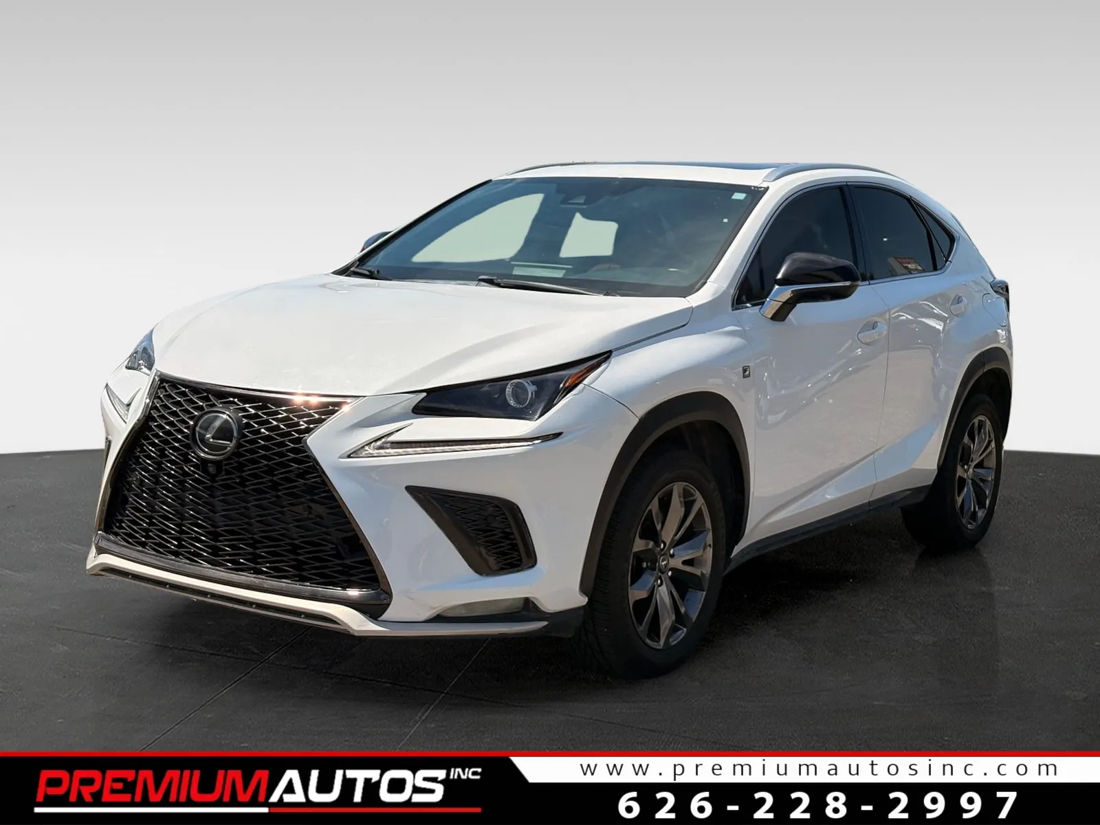 White 2021 Lexus NX 300 F SPORT for sale in South El Monte, CA