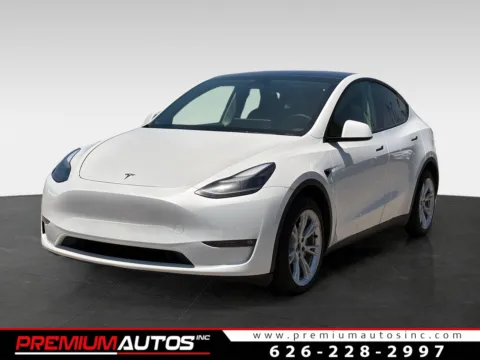 White 2023 Tesla Model Y Long Range for sale in South El Monte, CA