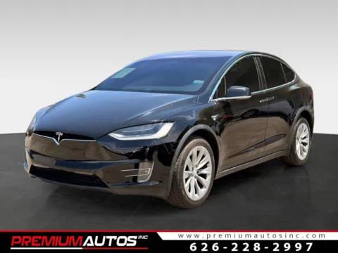 Black 2017 Tesla Model X 75D for sale in South El Monte, CA
