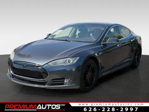 Silver 2015 Tesla Model S 85D for sale in South El Monte, CA