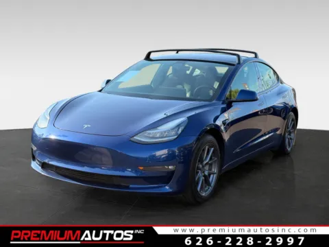 Blue 2021 Tesla Model 3 Long Range for sale in South El Monte, CA